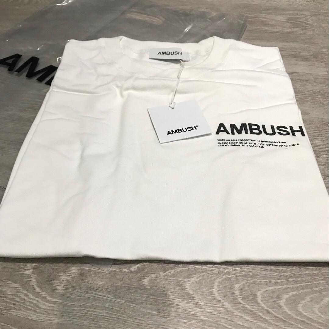 Ambush Tee Men S Fashion Tops Sets Tshirts Polo Shirts On Carousell