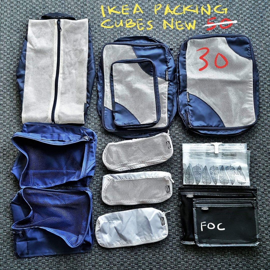 ikea packing cubes