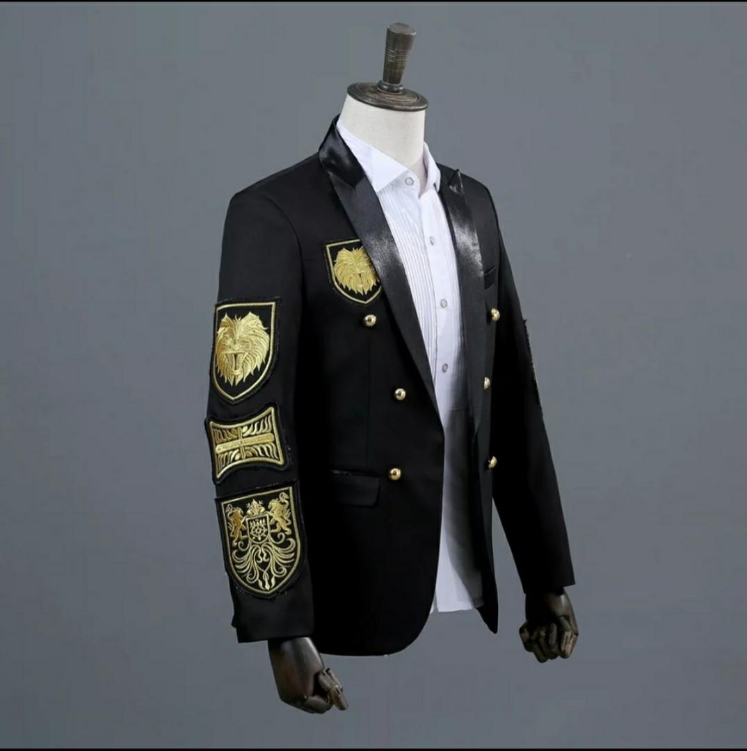 Military discount blazer men