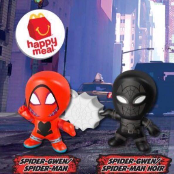 mcdonalds happy meal spiderman