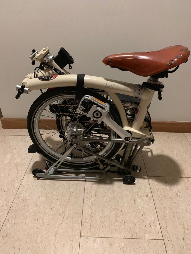 Brompton ivory titanium store