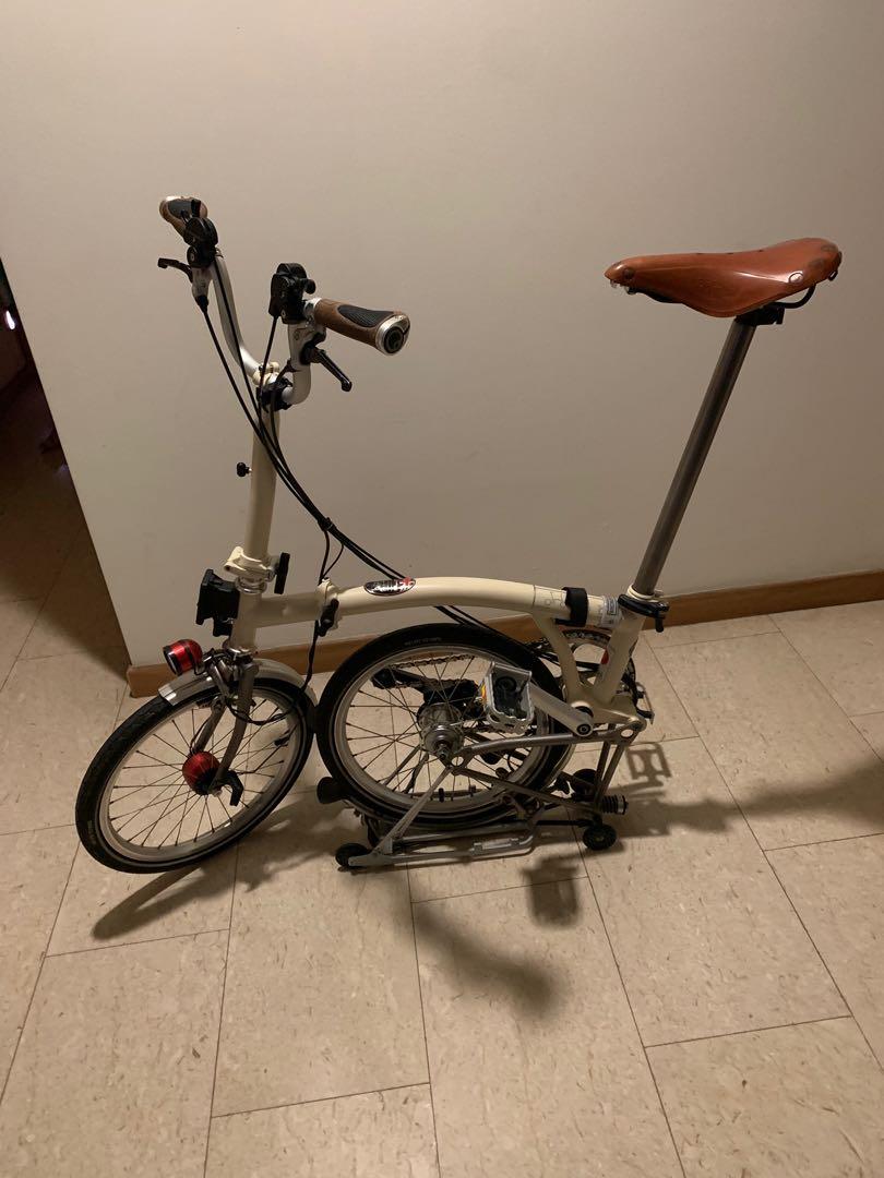 Brompton ivory titanium store