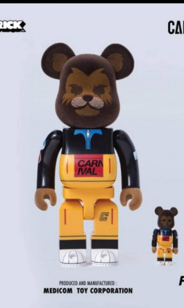 Carnival Bearbrick 400% + 100% (Ready 