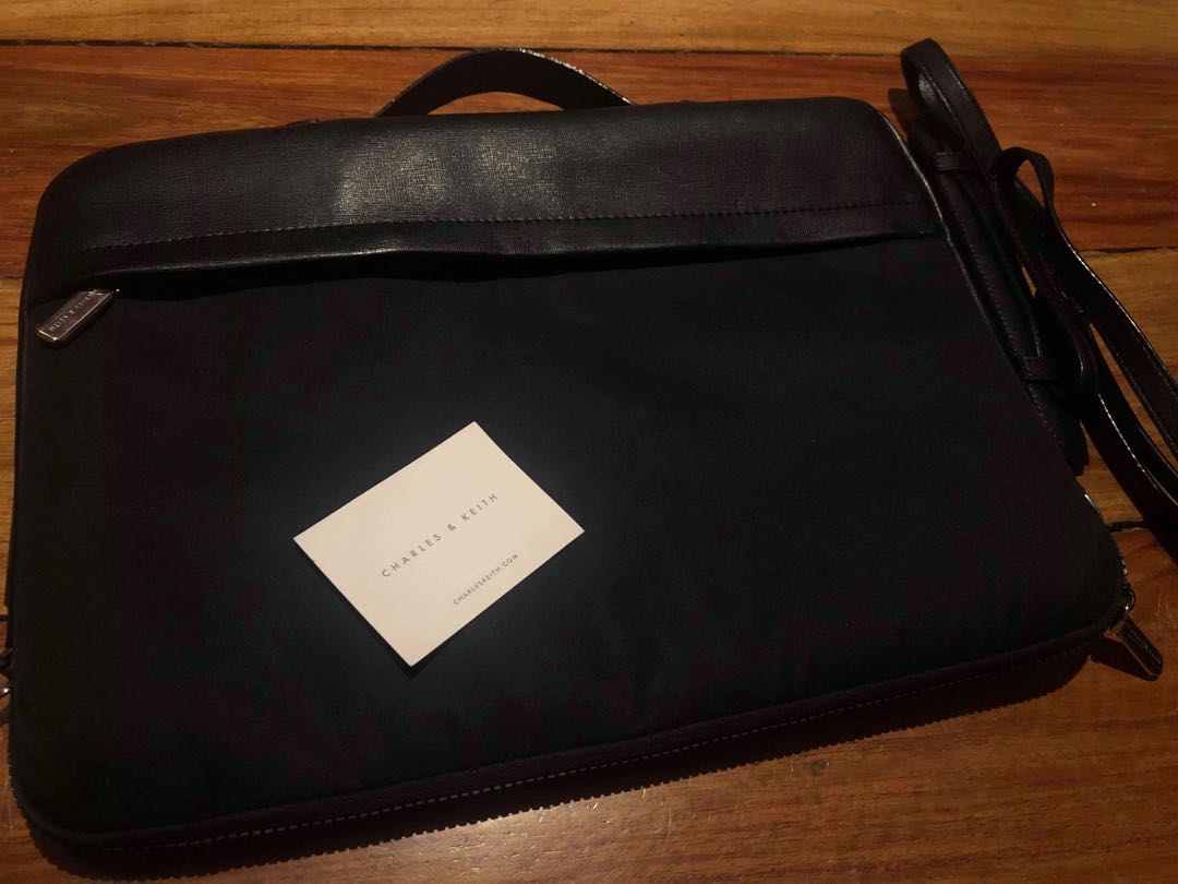 charles and keith laptop bag