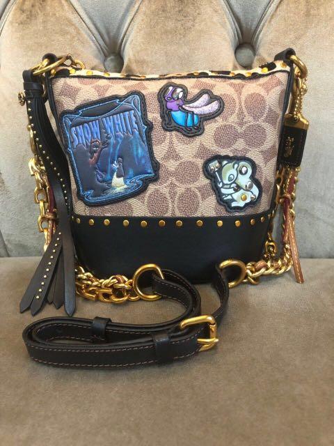Coach F32930 DISNEY X COACH DUFFLE 12 IN SIGNATURE PATCHWORK
