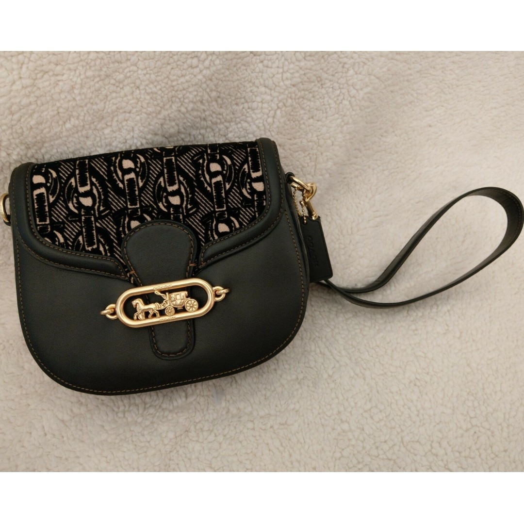 coach elle saddle bag