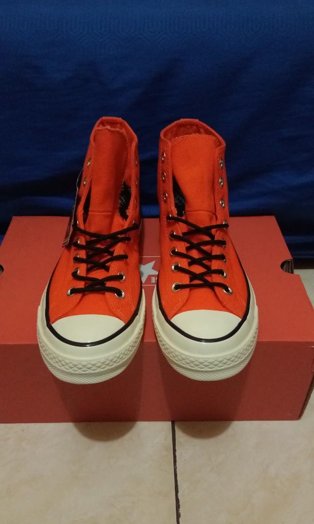 Converse Chuck 70s Hi Gore Tex Bold Mandarin Fesyen Pria Sepatu
