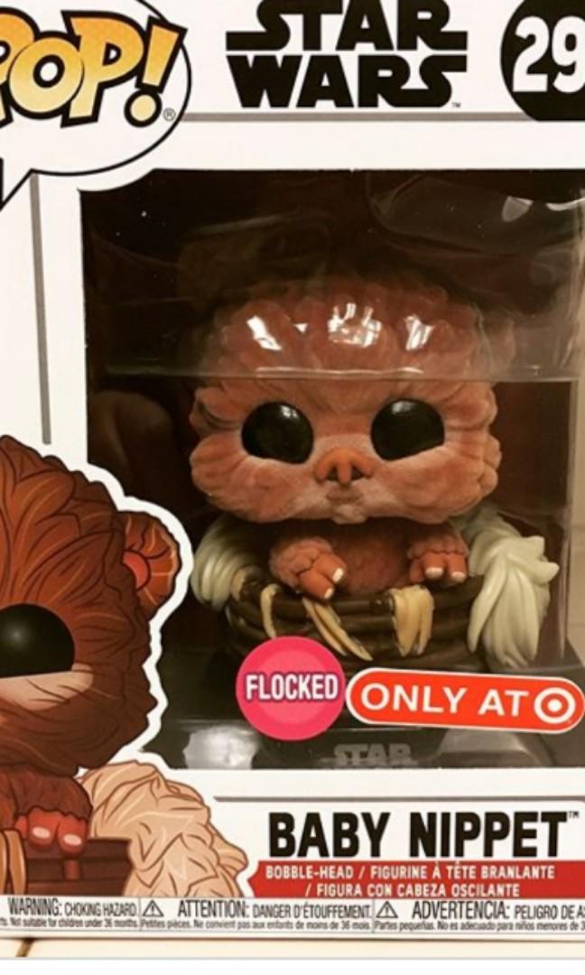 Funko Starwars EWOK Baby Nippet Flocked