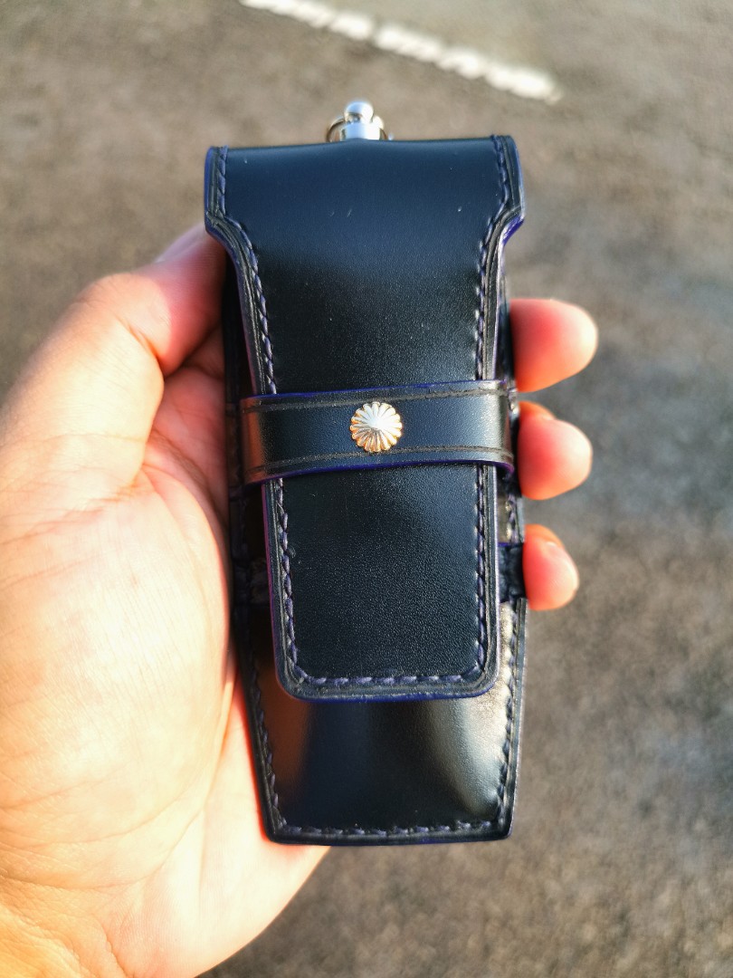 Handmade Leather Soft Dart Wallet, Leather Dart Case, Small Belt
