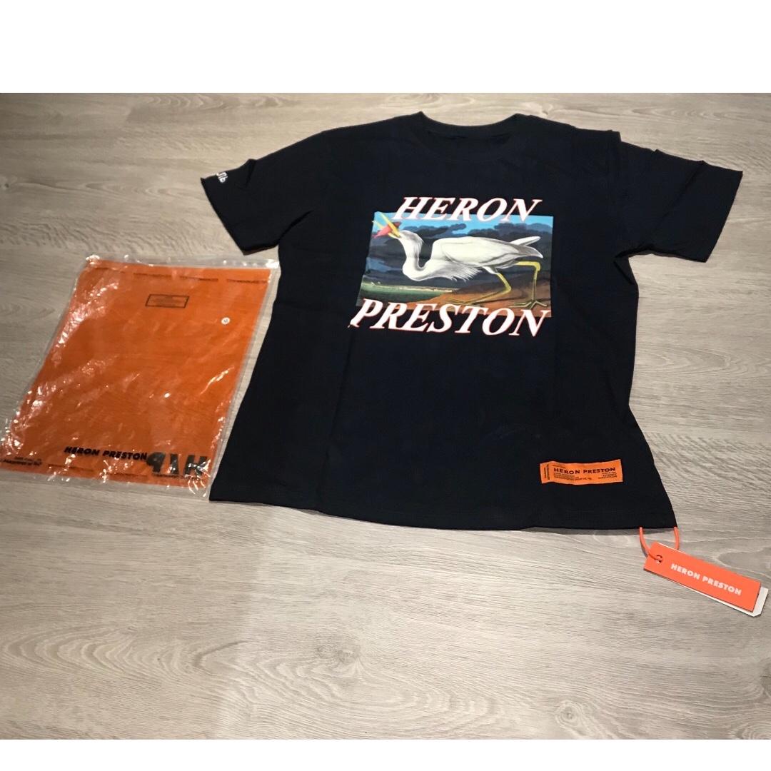 Heron Preston Tee Men S Fashion Clothes Tops On Carousell