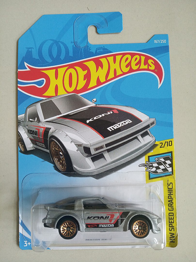 hot wheels mazda rx 7 2019