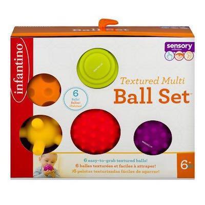 infantino textured multi ball set
