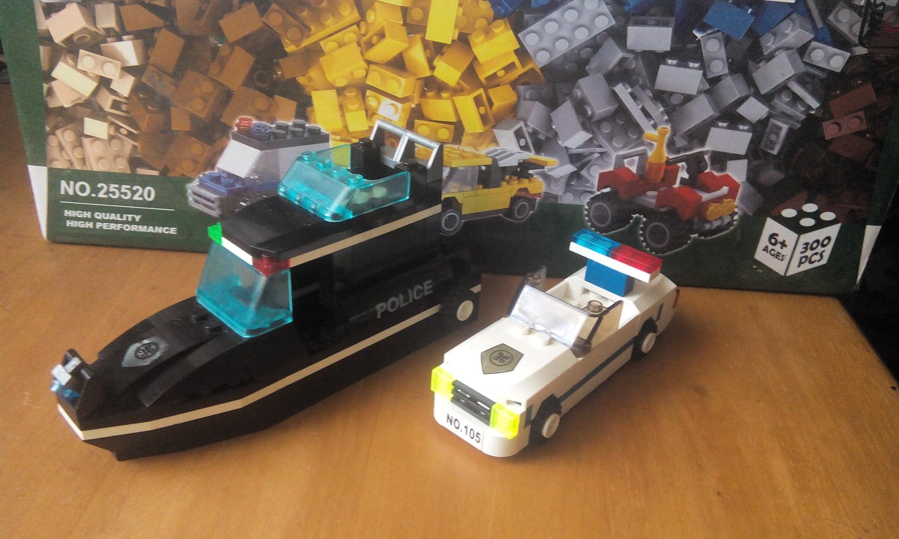 Lego boat car sales