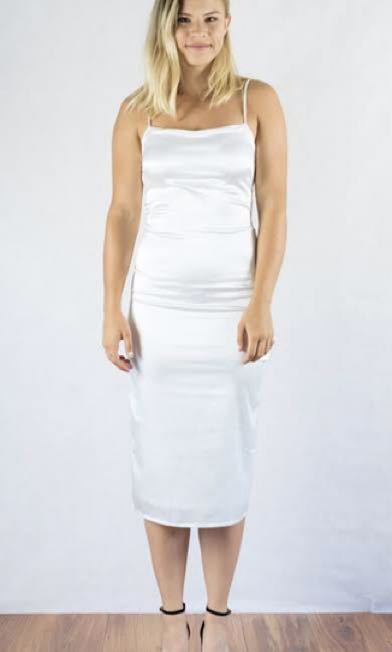 maurie and eve sunrise dress white