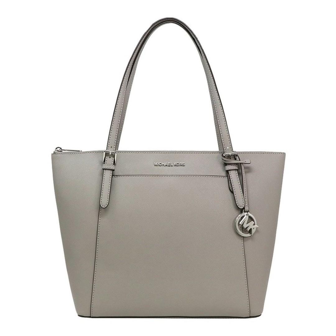 michael kors pearl grey tote