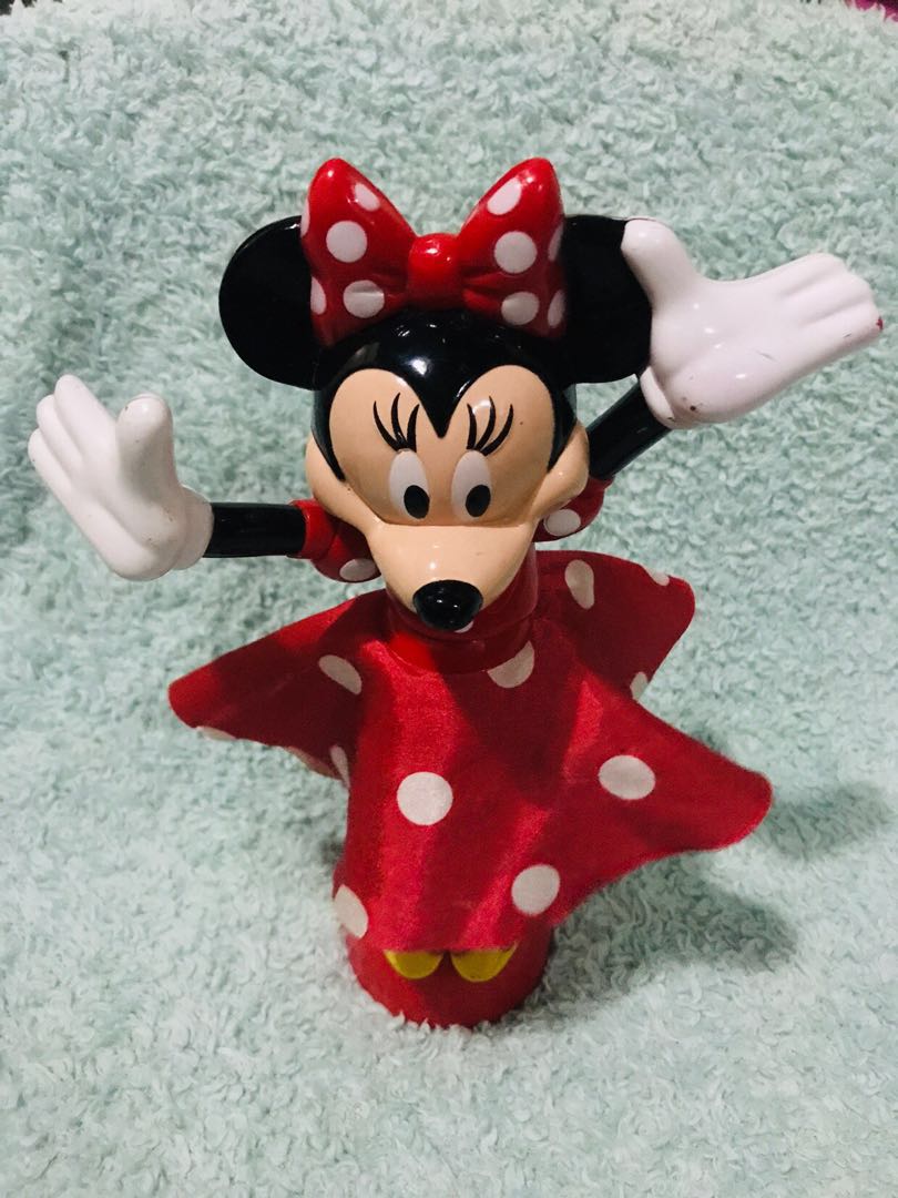 minnie mouse spinning light toy