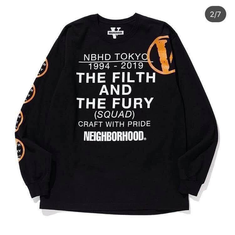 Vlone neighborhood tee top
