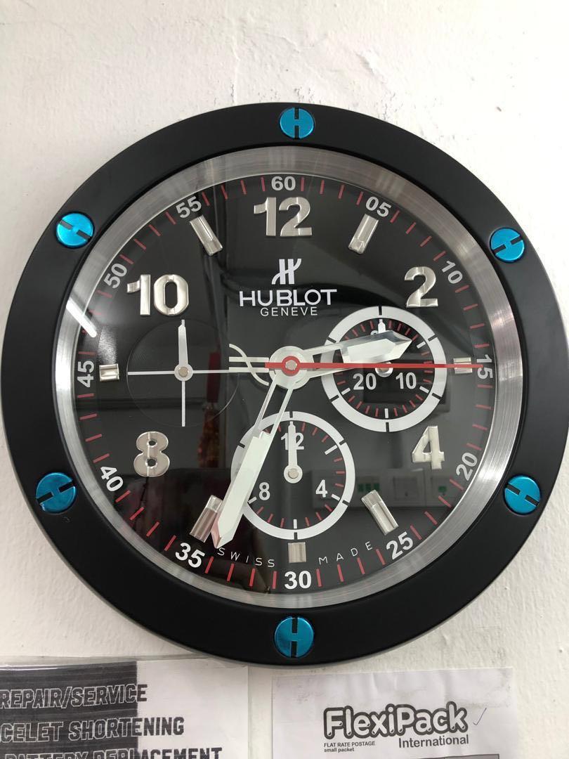 Hublot wall shop clock for sale