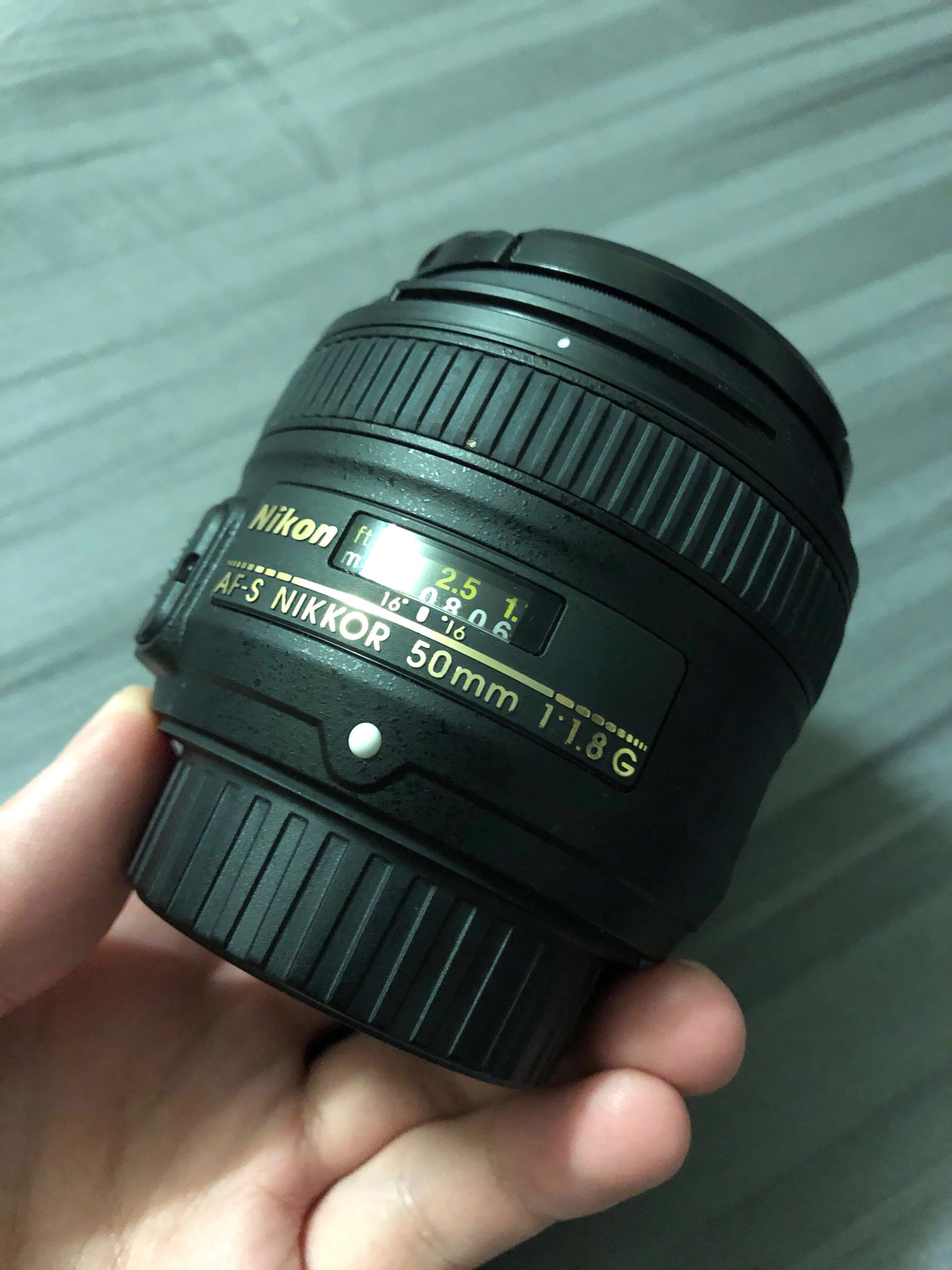 NIKON 50MM f1.8G, Photography, Lens & Kits on Carousell