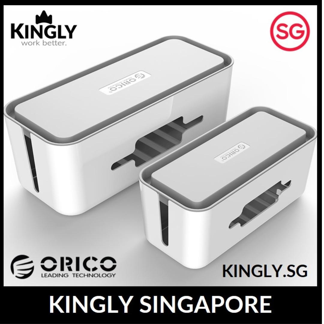 ORICO Large Cable Management Power Strip Box for Adapter Wire/Charger