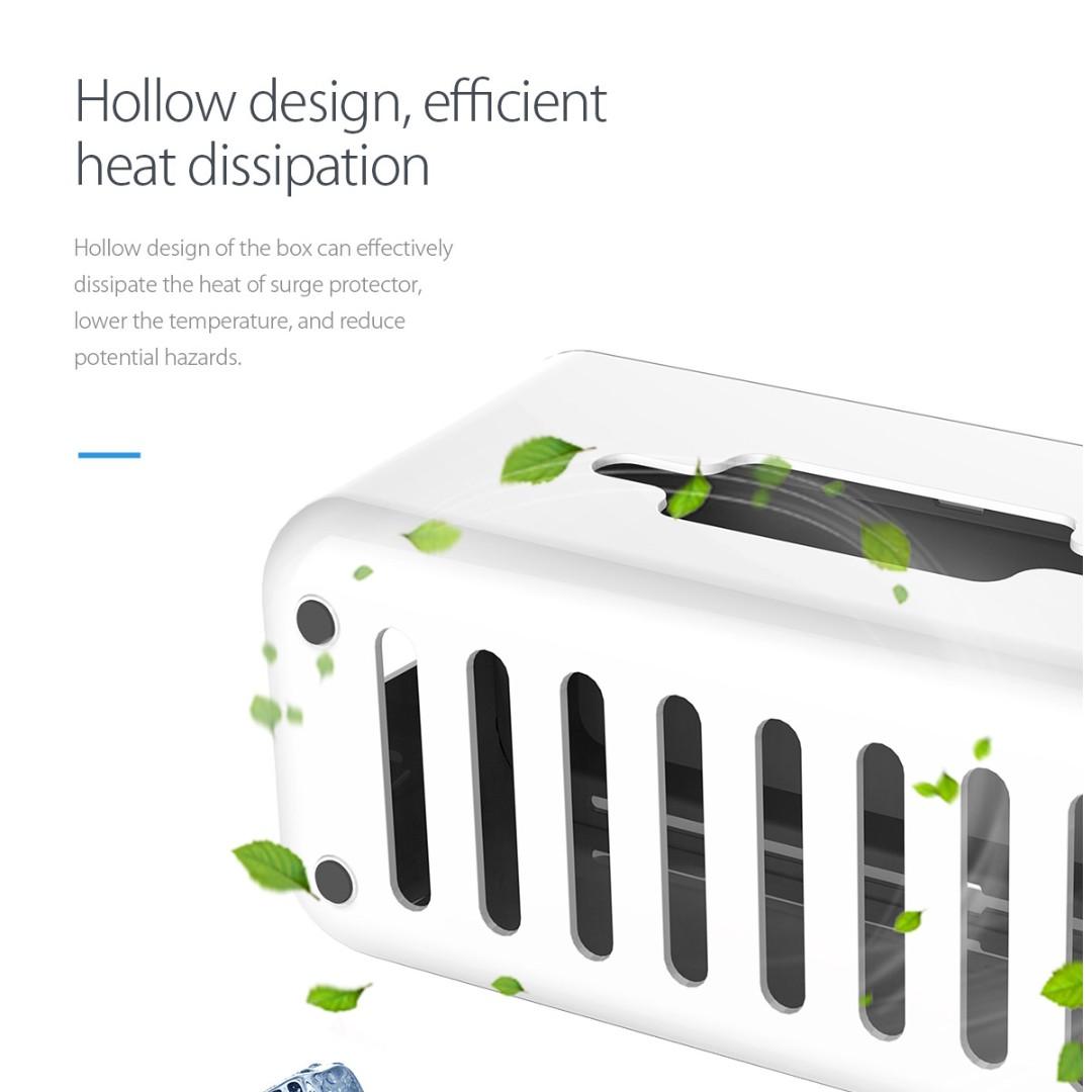 ORICO Large Cable Management Power Strip Box for Adapter Wire/Charger