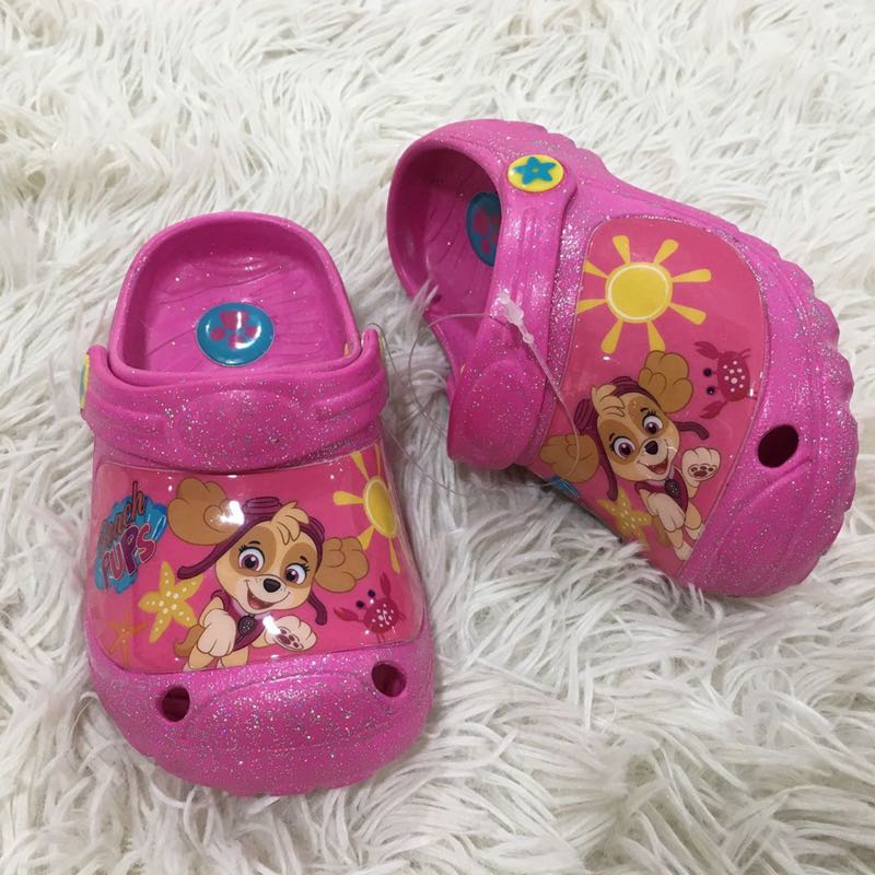 Paw patrol Skye crocs slippers, Babies 