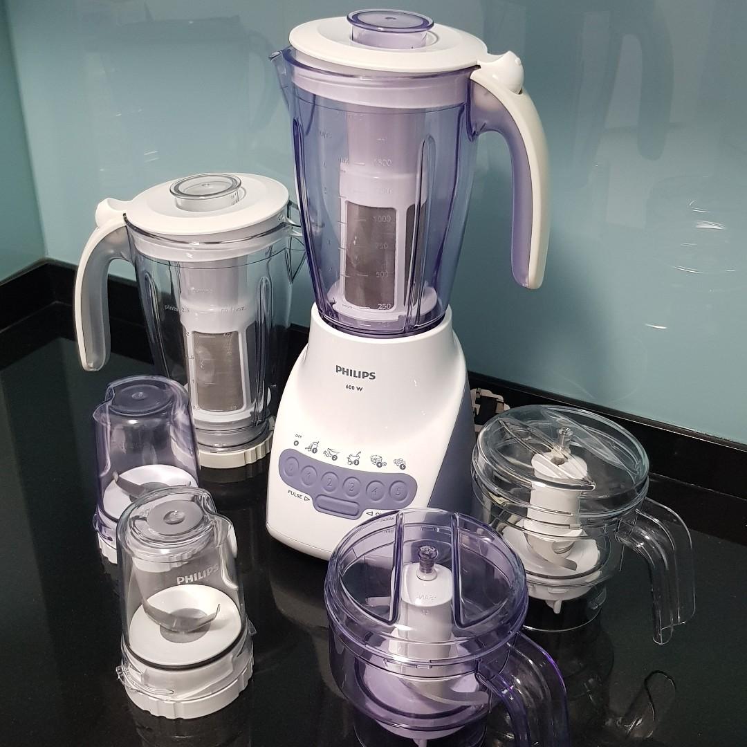 Philips 600W Ice Blender/Miller/Chopper with extra set of accessories