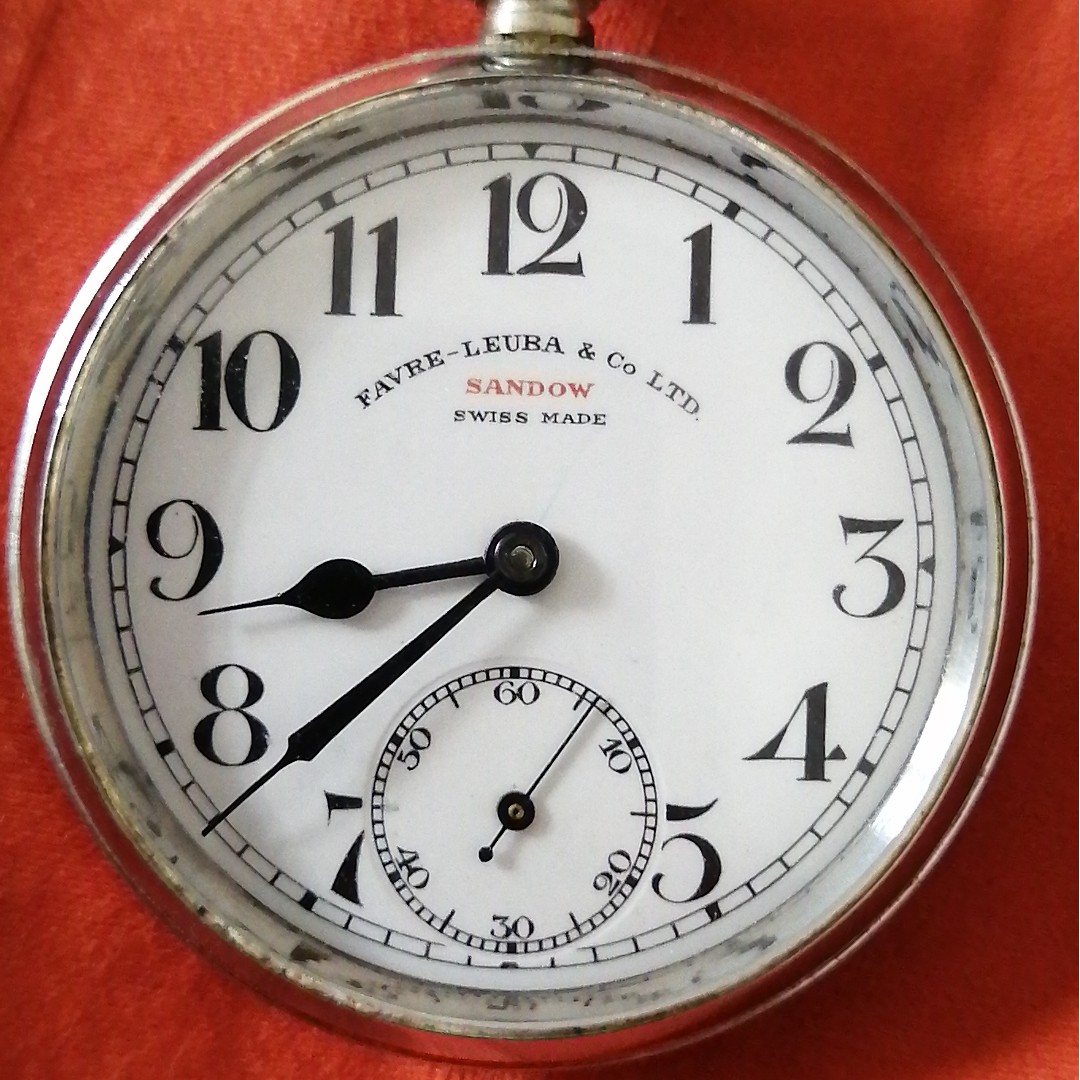 favre leuba pocket watch