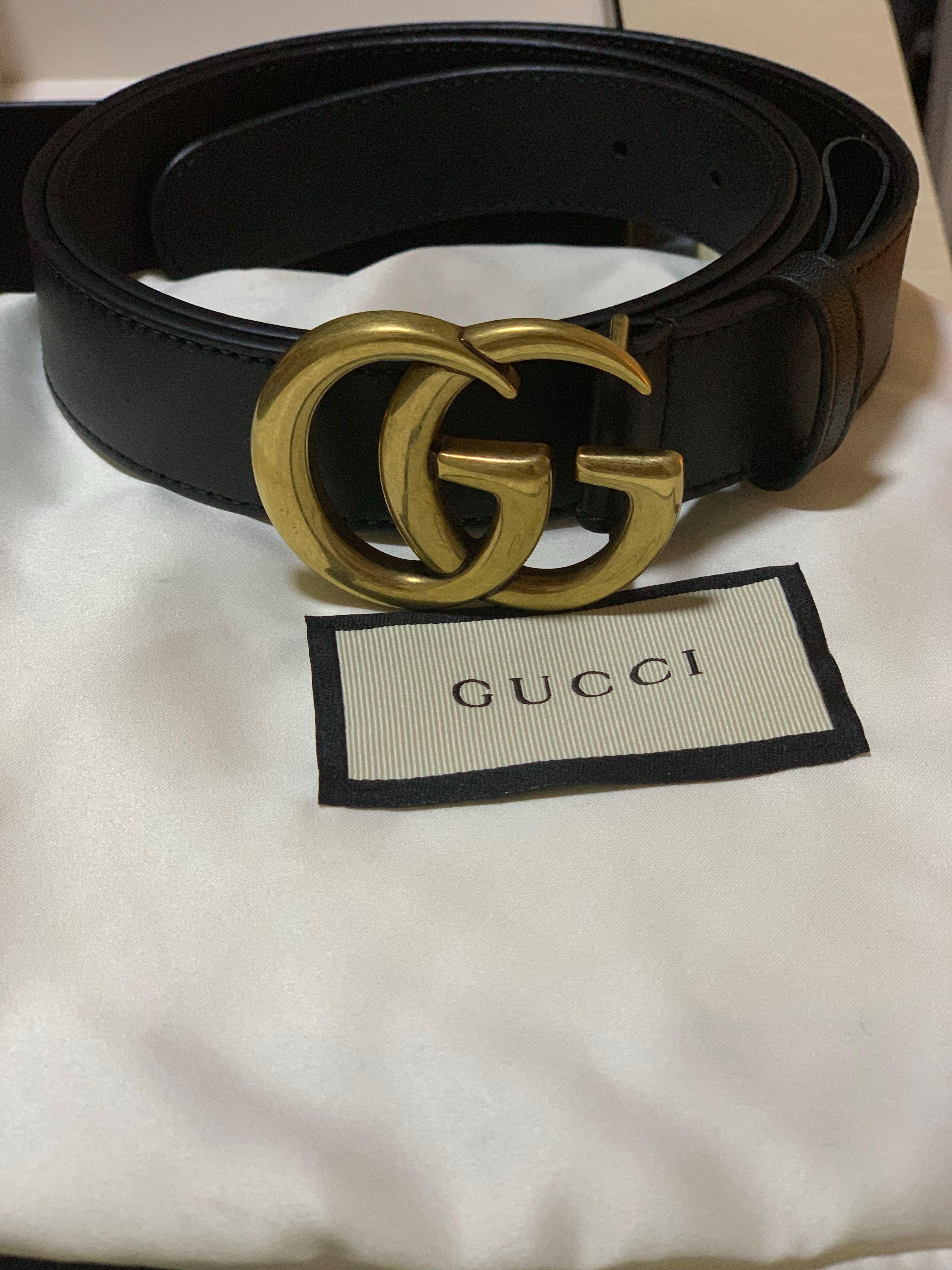 black gucci belt price