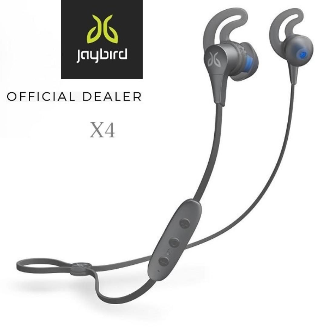 Discontinued Jaybird X4 Wireless Bluetooth In Ear Earphone with Microphone Audio Earphones on Carousell