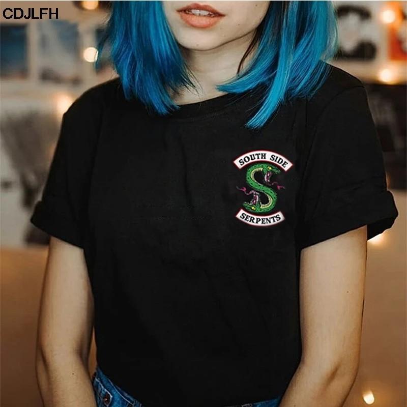 Riverdale Southside Serpents T Shirt Women S Fashion Clothes Tops On Carousell