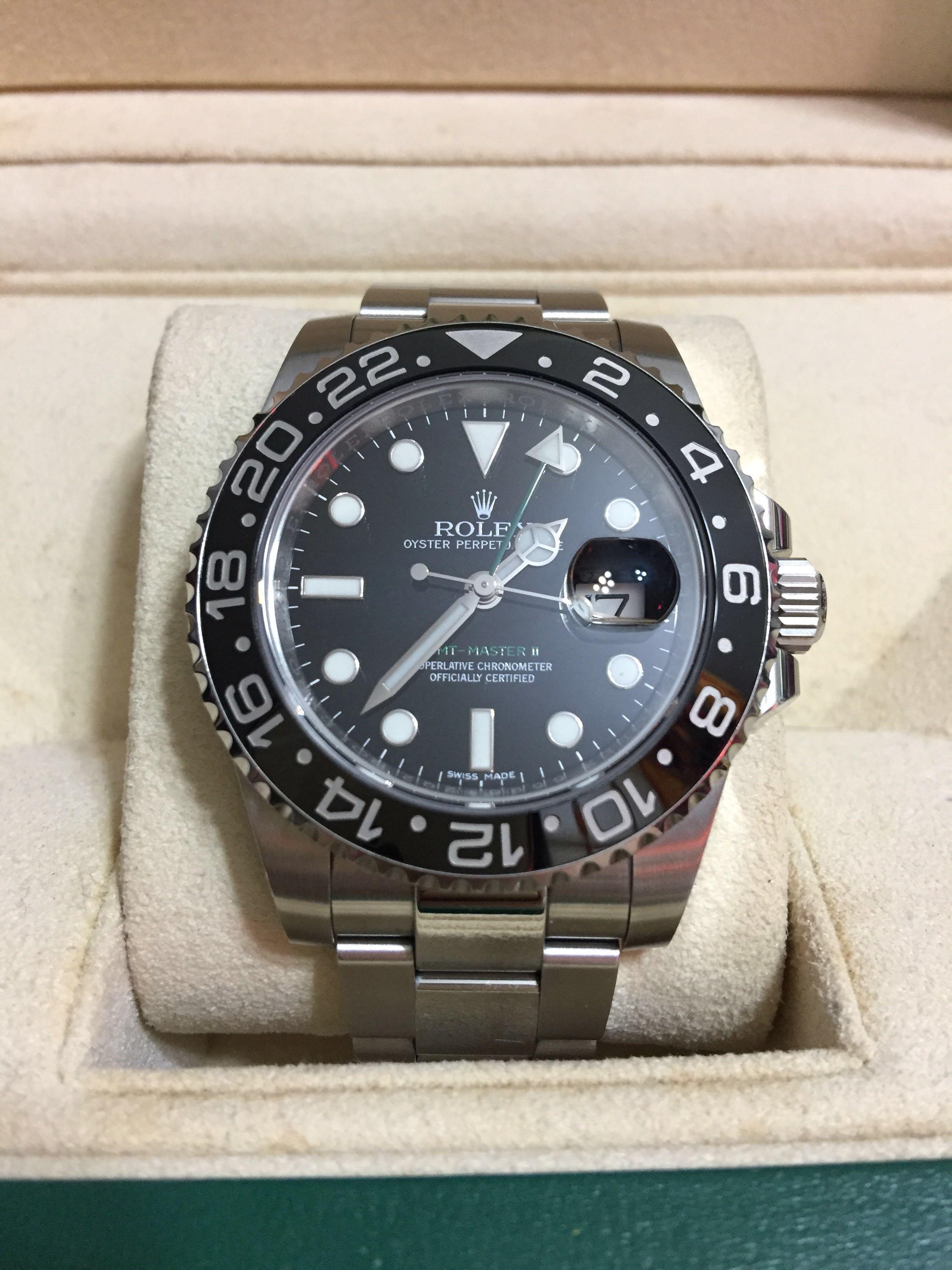 rolex gmt master 116710ln