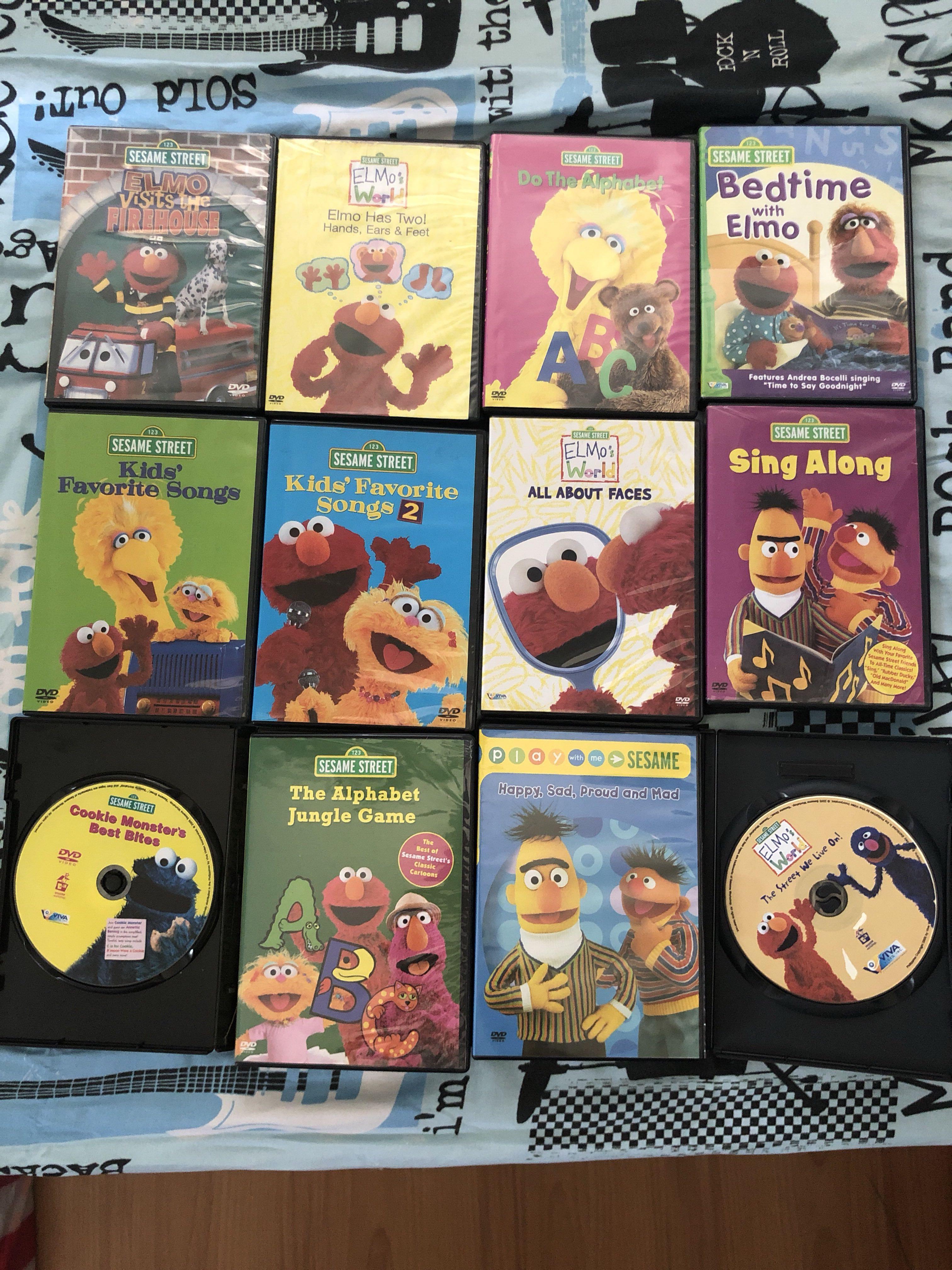 Sesame Street Dvds Pack Of 12 1555562491 D1ec27da Progressive 