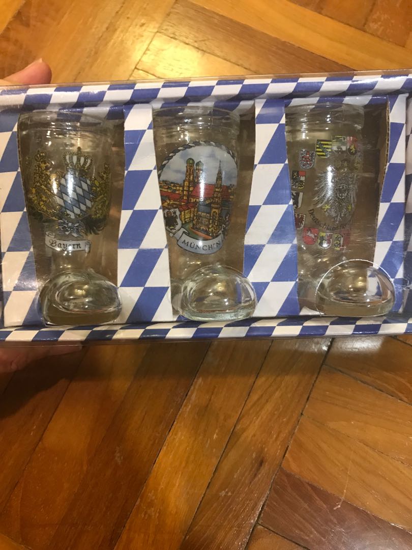 Shot glass from Germany, Furniture & Home Living, Kitchenware