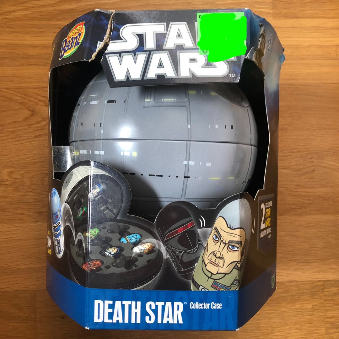 Star Wars Death Star Mighty Beanz Collector Case Hobbies Toys Toys Games On Carousell
