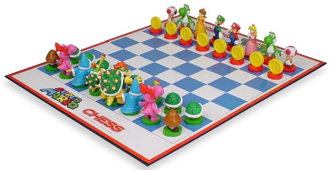 Super Mario Chess Set, Hobbies & Toys, Toys & Games on Carousell