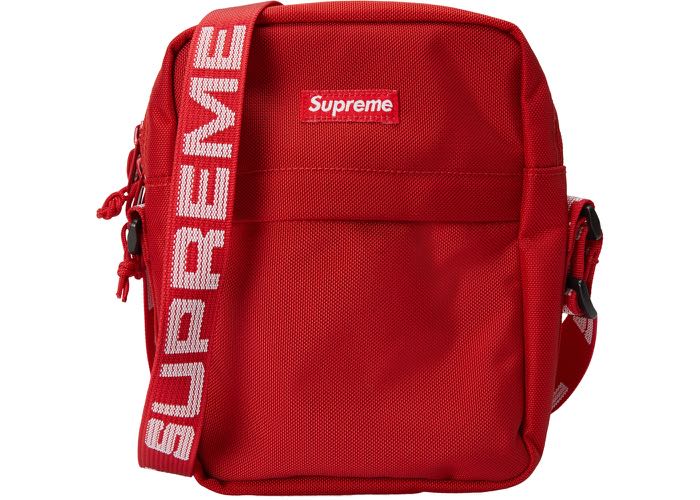 Supreme SS18 Shoulder Bag (Red), Men's Fashion, Bags & Wallets, Sling