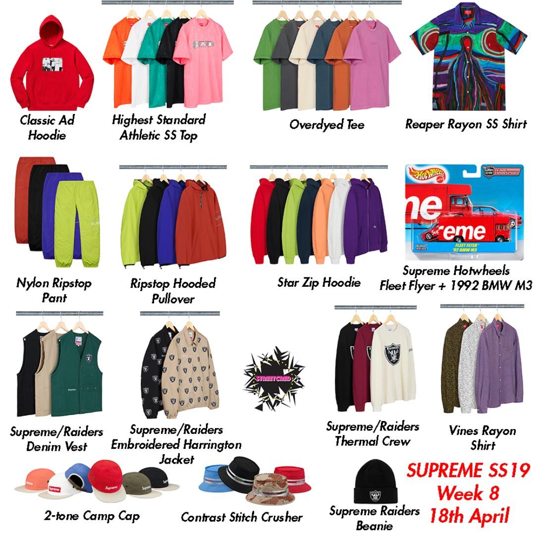 Supreme ss19 week 1 hotsell