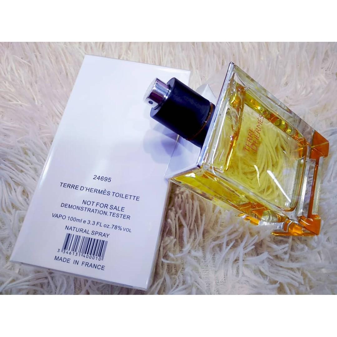 TERRE D HERMES ORIGINAL PERFUME TESTER UNIT