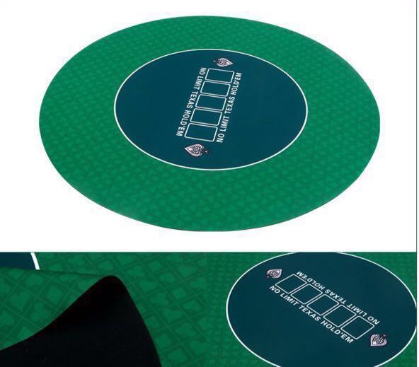 Texas Holdem Poker Professional Rubber Table Mat Layout Toys