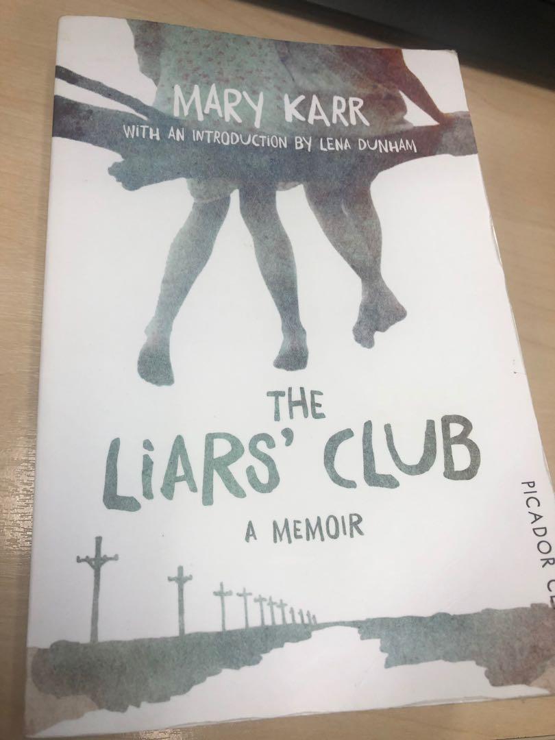 The Liars Club Books Stationery Non Fiction On Carousell