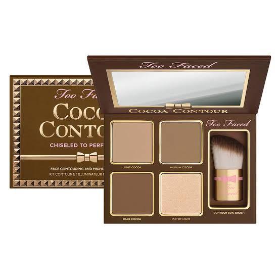 Repriced!! Too Faced Cocoa Contour Palette - Authentic! (Category: Makeup) located in Makati City. Submitted by ei8hteen (Listing ID 224794437, Image 2). Description: Repriced!!! Selling low! Please buy na, I seriously need to declutter haha ~An exclusive face contouring and highlighting kit to enhance and minimize facial features in just a few simple steps. Look instantly slimmer, get lifted cheekbones, or sculpt your features like an A-list cel