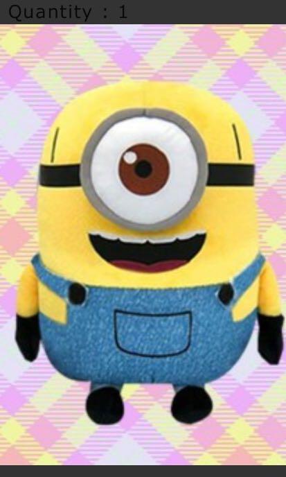 minion big soft toy