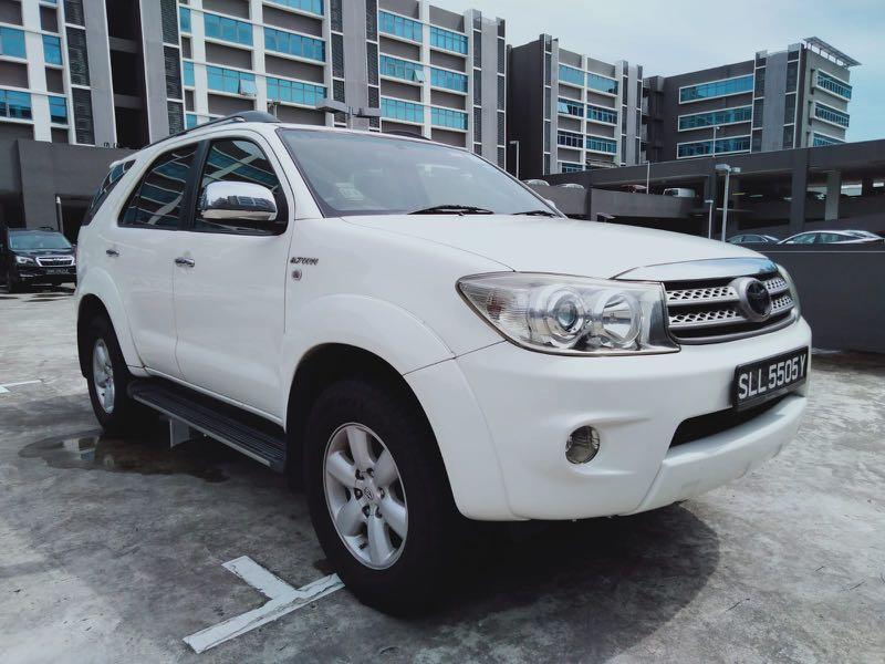 Toyota Fortuner for rent at affordable price, Cars, Car Rental on Carousell