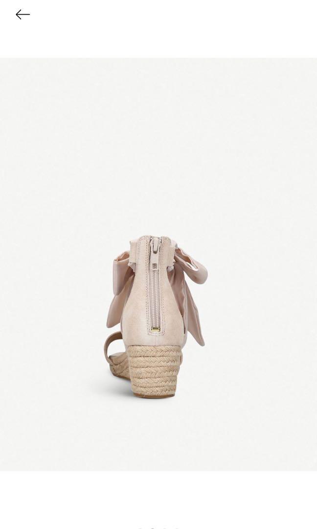 UGG Trina Suede wedge sandals Luxury Sneakers Footwear on Carousell