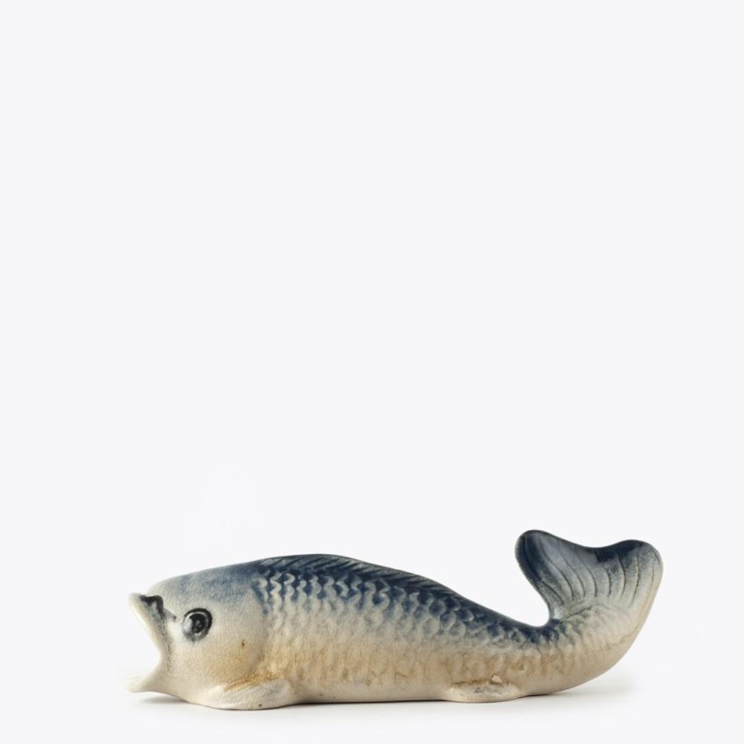 Vintage Gloss Ceramic Koi Fish Vase Antiques Others On Carousell
