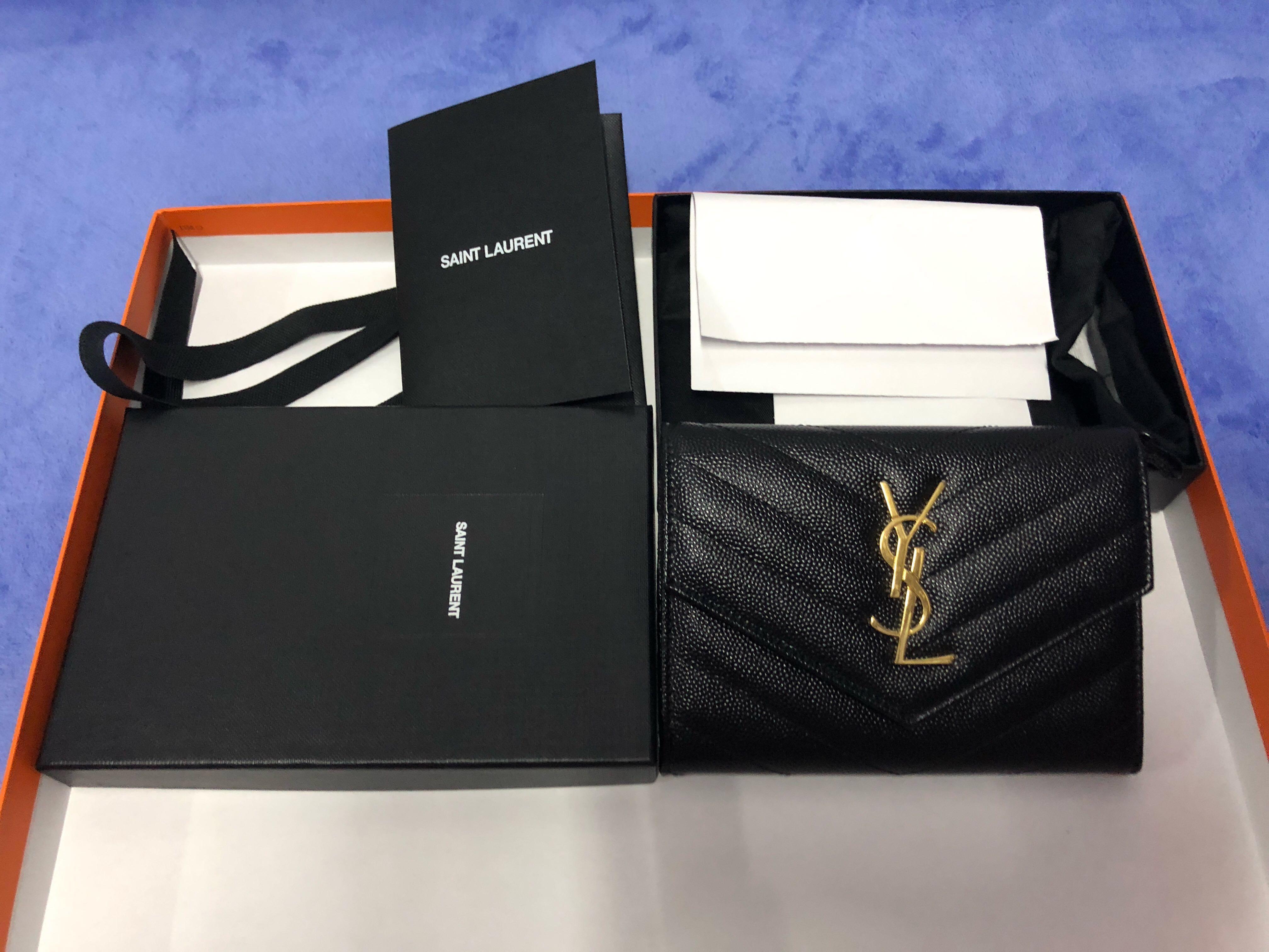Ysl passport holder cheap