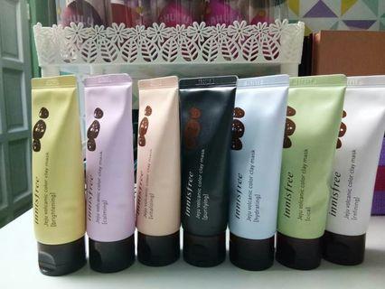 Innisfree jeju volcanic color clay mask
