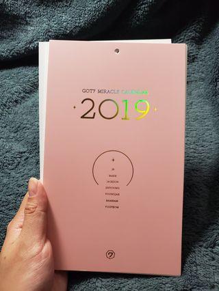 Got7 Present: You & Me 2019 Calendar