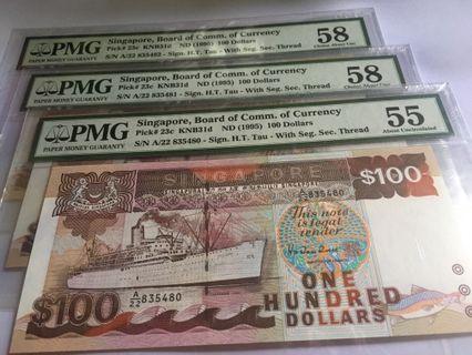 Pmg AU 55,58,58 3 run ship 100